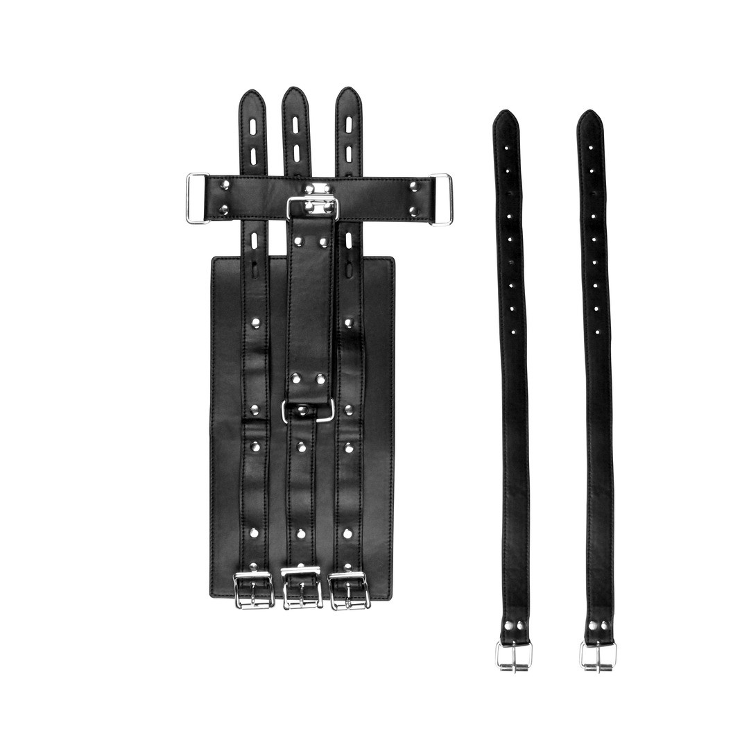 COMPLETE ARM RESTRAINTS - BLACK