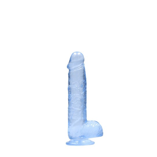 REALISTIC DILDO WITH BALLS - 6 / 15 CM