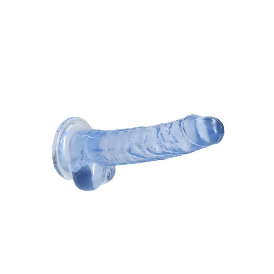 REALISTIC DILDO WITH BALLS - 7 / 17 CM