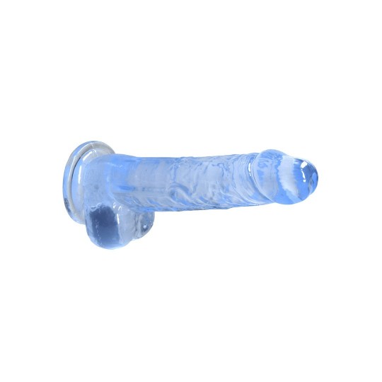 REALISTIC DILDO WITH BALLS - 8 / 21 CM