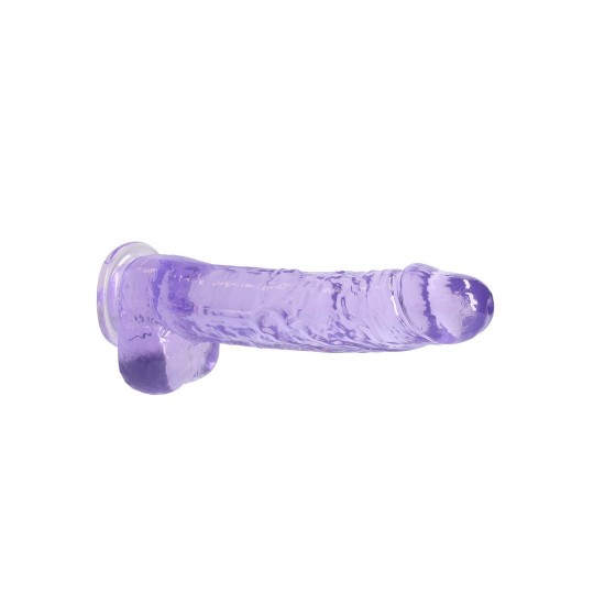 REALISTIC DILDO WITH BALLS - 9 / 23 CM