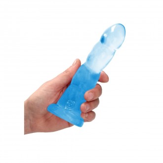 NON-REALISTIC DILDO WITH SUCTION CUP - 7 / 17 CM