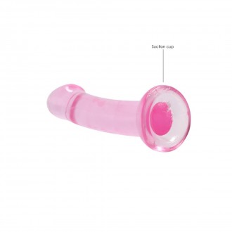 NON-REALISTIC DILDO WITH SUCTION CUP - 7 / 17 CM