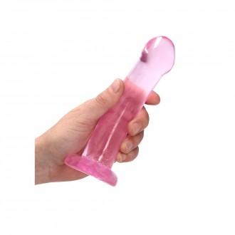 NON-REALISTIC DILDO WITH SUCTION CUP - 7 / 17 CM