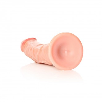 CURVED REALISTIC DILDO WITH SUCTION CUP - 10 / 25,5 CM