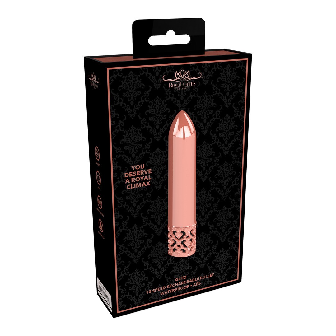 GLITZ - POWERFUL RECHARGEABLE MINI VIBRATOR