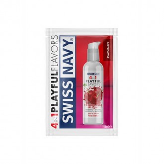 4 IN 1 LUBRICANT WITH POPPIN WILD CHERRY FLAVOR - 0.18 FL OZ / 5 ML