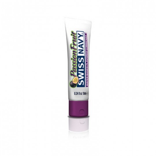 LUBRICANT WITH PASSION FRUIT FLAVOR - 0.3 FL OZ / 10 ML