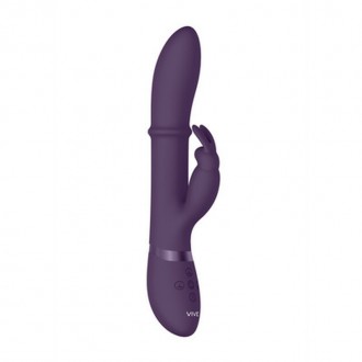 HALO - RING RABBIT VIBRATOR - PURPLE