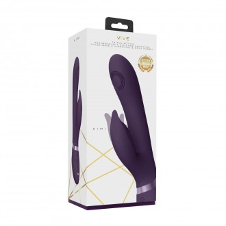 AIMI - PULSE WAVE  VIBRATING G-SPOT RABBIT - PURPLE