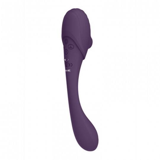 MIRAI - DOUBLE ENDED PULSE WAVE  AIR WAVE BENDABLE VIBRATOR