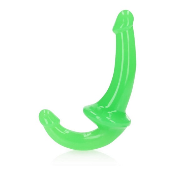 STRAPLESS STRAP-ON - GLOW IN THE DARK - 6&#039;&#039; / 13,5 CM