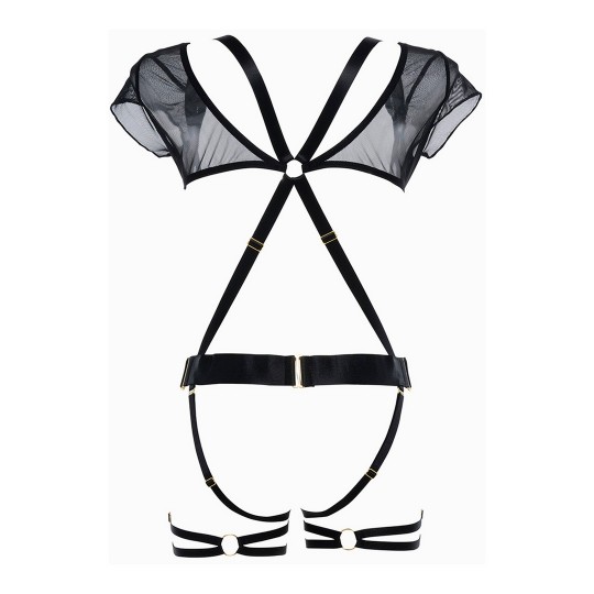 ST. TROPEZ BABE - SUSPENDER - OS - BLACK