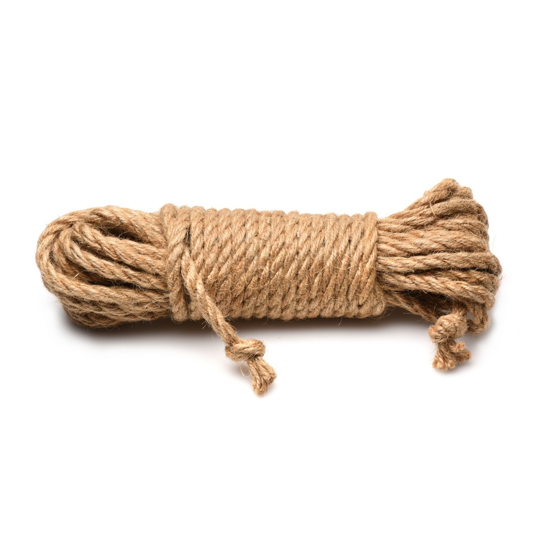 TIED UP - JUTE BONDAGE ROPE - 25 FT / 7,6 MTR