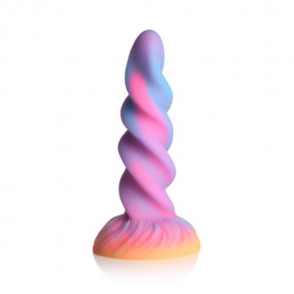 MOON RIDER - GLOW-IN-THE-DARK UNICORN DILDO