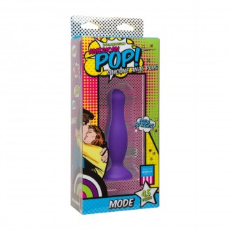 AMERICAN POP - MODE - SILICONE ANAL PLUG - 4'' / 10 CM