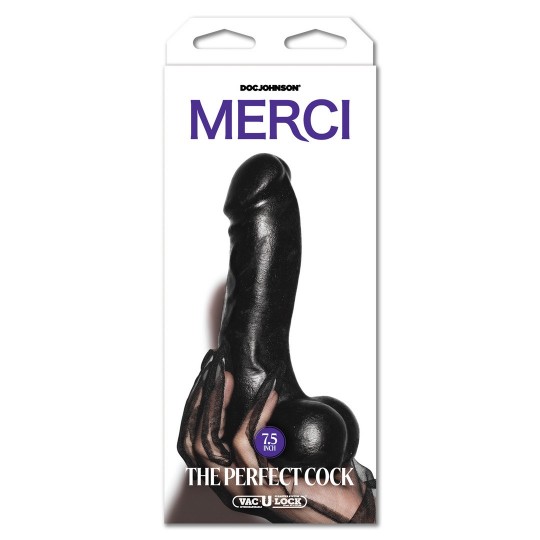 THE PERFECT COCK - 7.5 / 19 CM - BLACK