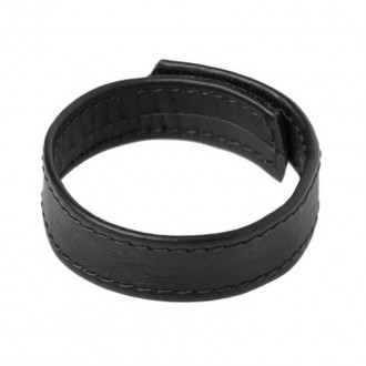 LEATHER VELCRO - COCK RING