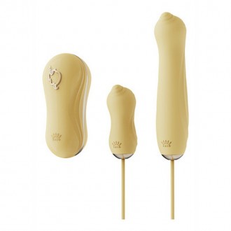 SUCKING VIBRATOR WITH PUMP AND DIFFERENT ATTACHMENTS