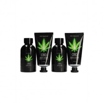 CBD TOILET SET GREEN TEA HEMP OIL