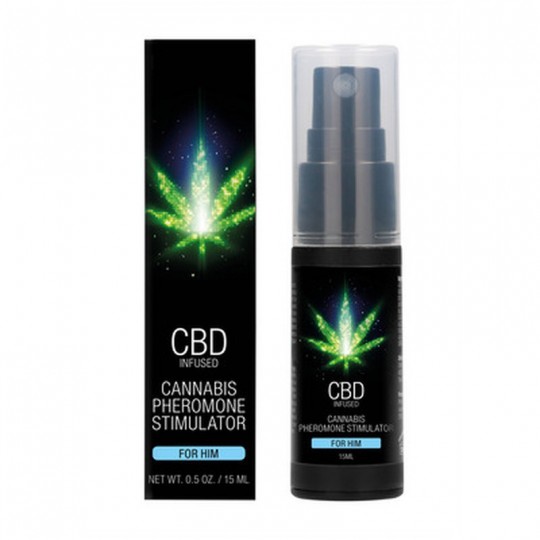 CBD CANNABIS PHEROMONE STIMULATOR FOR HIM - 0.5 FL OZ / 15 ML