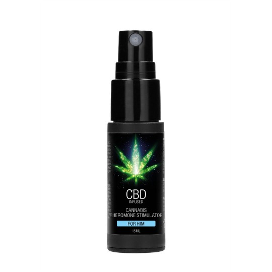 CBD CANNABIS PHEROMONE STIMULATOR FOR HIM - 0.5 FL OZ / 15 ML