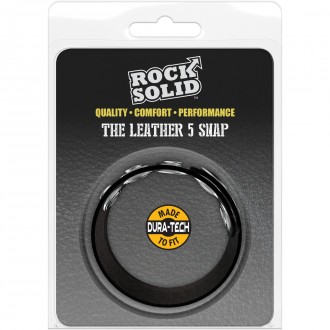 THE LEATHER 5 SNAP - LEATHER COCKRING