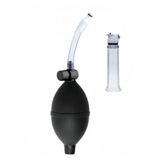 SIZE MATTERS - CLITORAL PUMP SYSTEM WITH DETACHABLE ACRYLIC CYLINDER