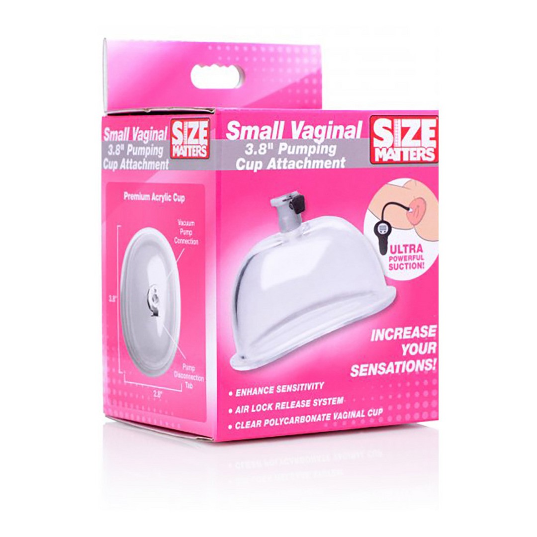 SMALL VAGINAL PUMP WITH CUP ATTACHMENT - SMALL