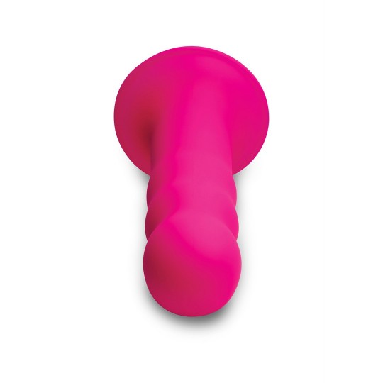 SQUEEZABLE WAVY DILDO