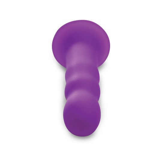 SQUEEZABLE WAVY DILDO