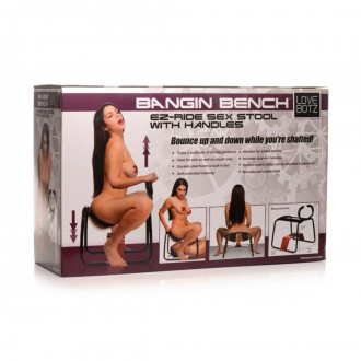 BANGIN BENCH EZ-RIDE - SEX STOOL + HANDLES