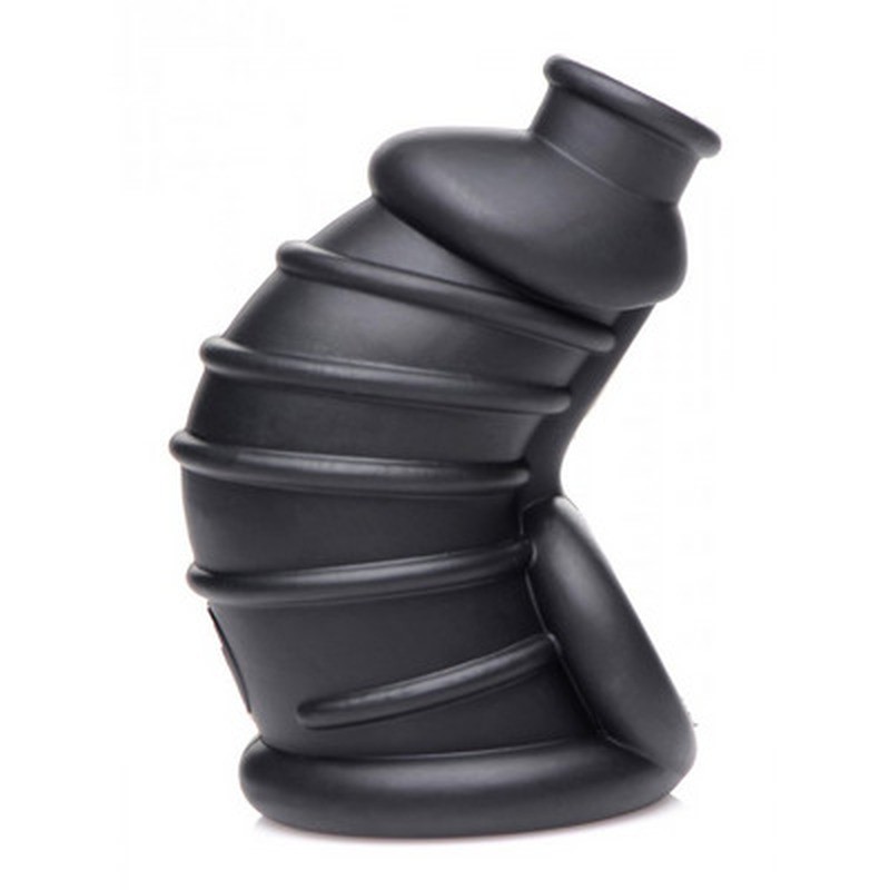 DARK CHAMBER - SILICONE CHASTITY CAGE