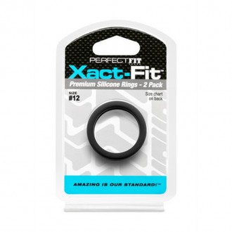 #12 XACT-FIT - COCKRING 2-PACK