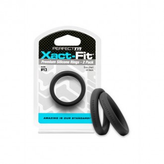 #13 XACT-FIT - COCKRING 2-PACK