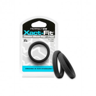 #14 XACT-FIT - COCKRING 2-PACK