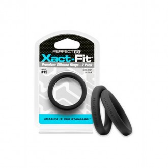 #15 XACT-FIT - COCKRING 2-PACK
