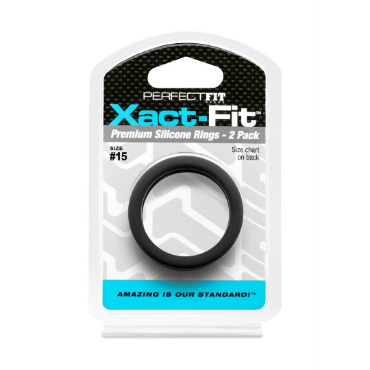 #15 XACT-FIT - COCKRING 2-PACK