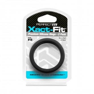 #18 XACT-FIT - COCKRING 2-PACK