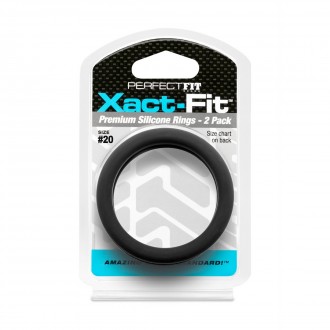 #20 XACT-FIT - COCKRING 2-PACK
