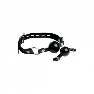 INTERCHANGEABLE SILICONE BALL GAG SET