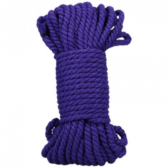 BIND AND TIE - 6 MM HEMP BONDAGE ROPE - 50 FT - VIOLET