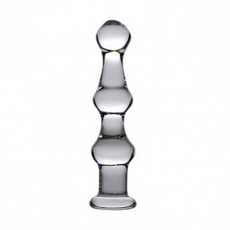 MAMMOTH - GLASS DILDO WITH 3 BUMPS