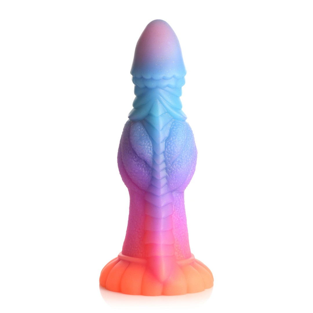 GALACTIC COCK - ALIEN CREATURE GLOW-IN-THE-DARK SILICONE DILDO