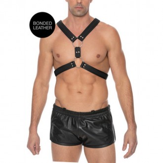 SCOTTISH LEATHER HARNESS - S/M