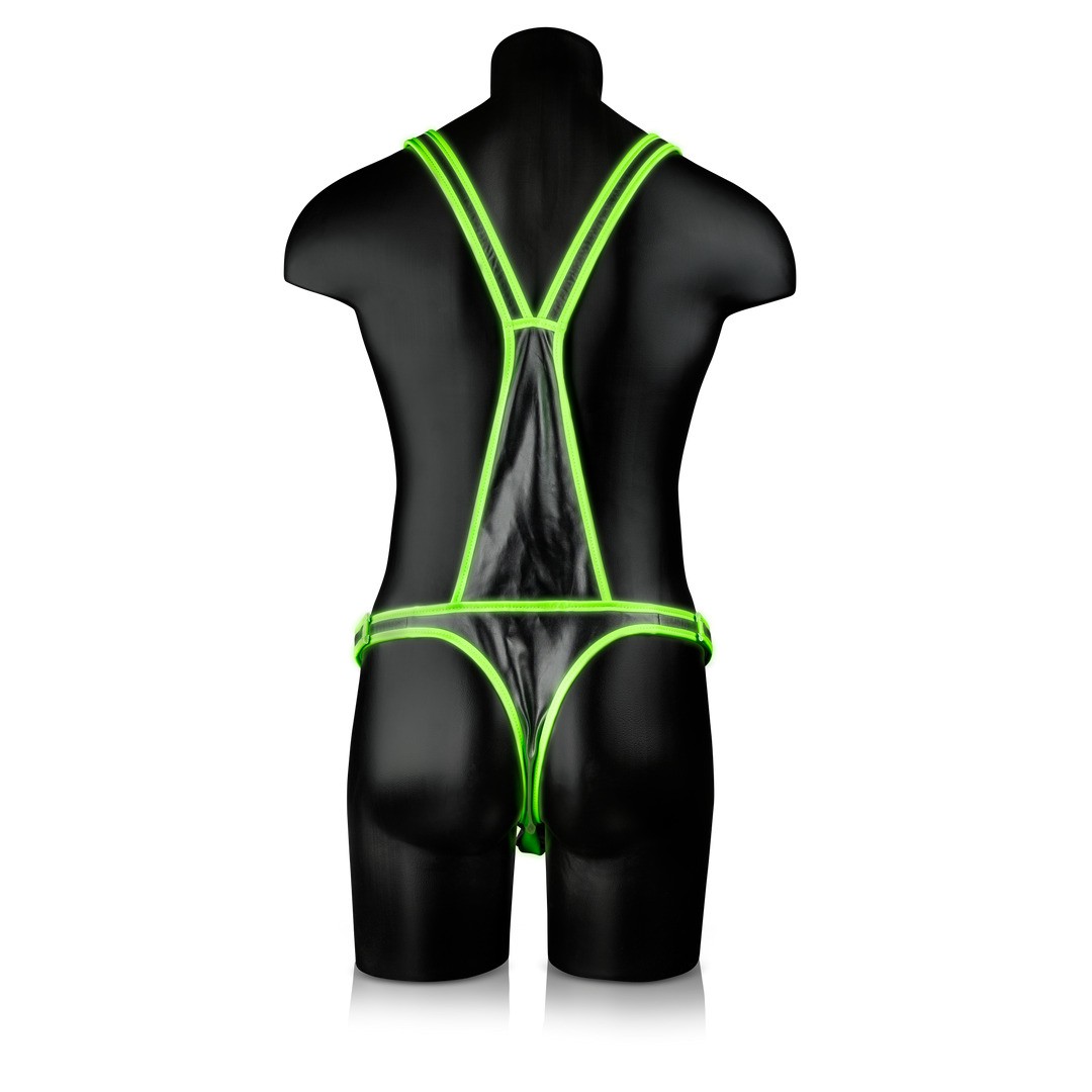 BODY-COVERING HARNESS - GLOW IN THE DARK - L/XL