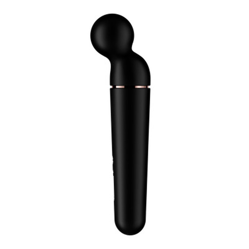 PLANET WAND-ER - WAND VIBRATOR - BLACK/ROSE GOLD