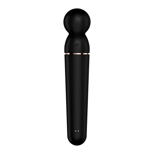 PLANET WAND-ER - WAND VIBRATOR - BLACK/ROSE GOLD