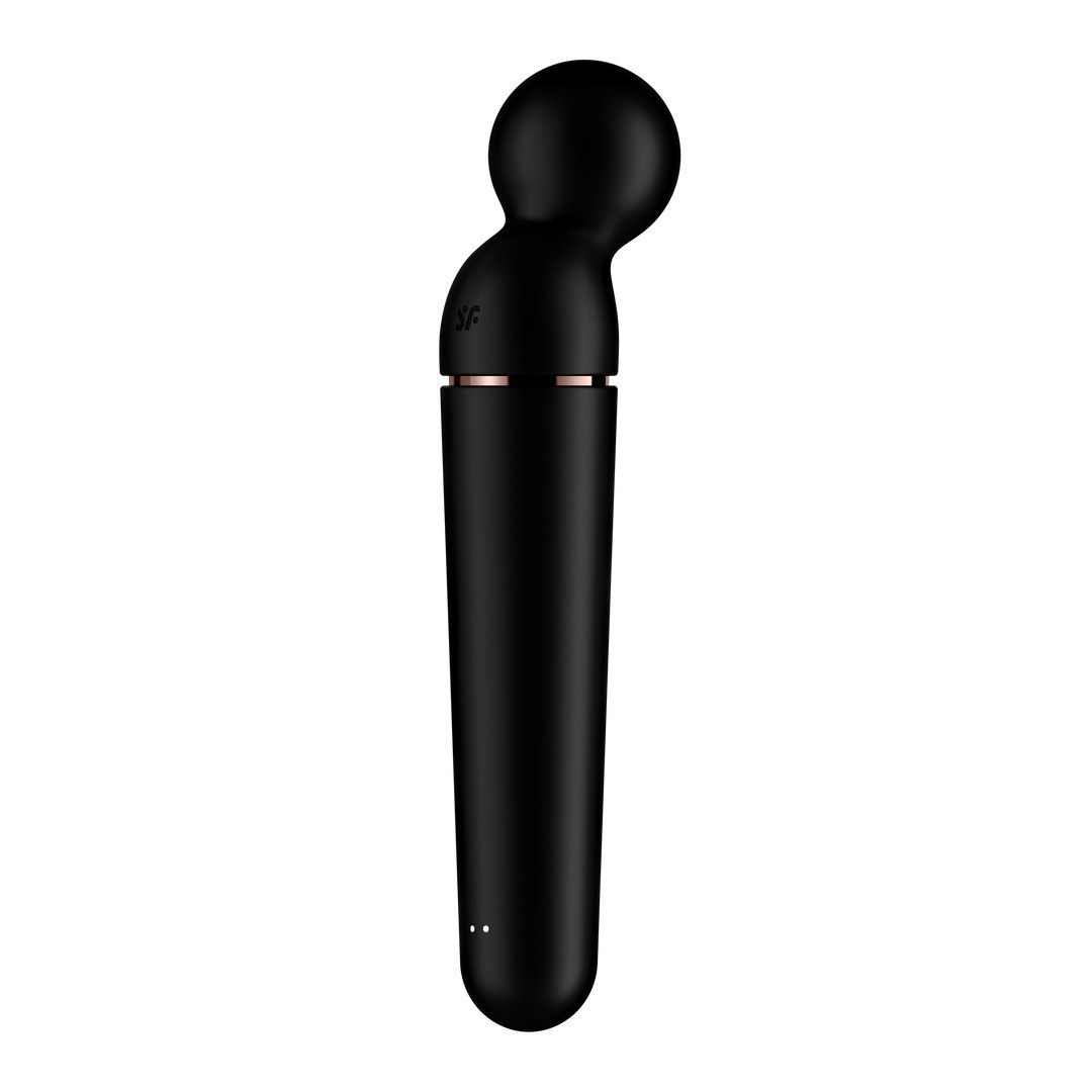 PLANET WAND-ER - WAND VIBRATOR - BLACK/ROSE GOLD