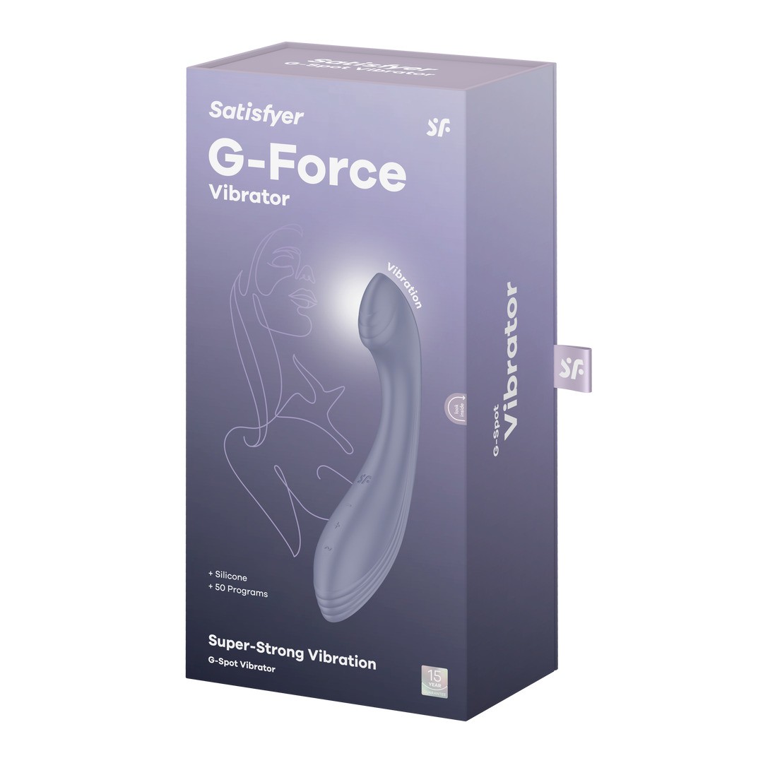 G-FORCE - SUPER STRONG G-SPOT VIBRATOR - VIOLET